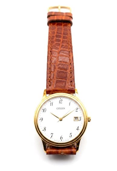 Watch Citizen Woman in Yellow gold QX1683-08A - QX1683-08A